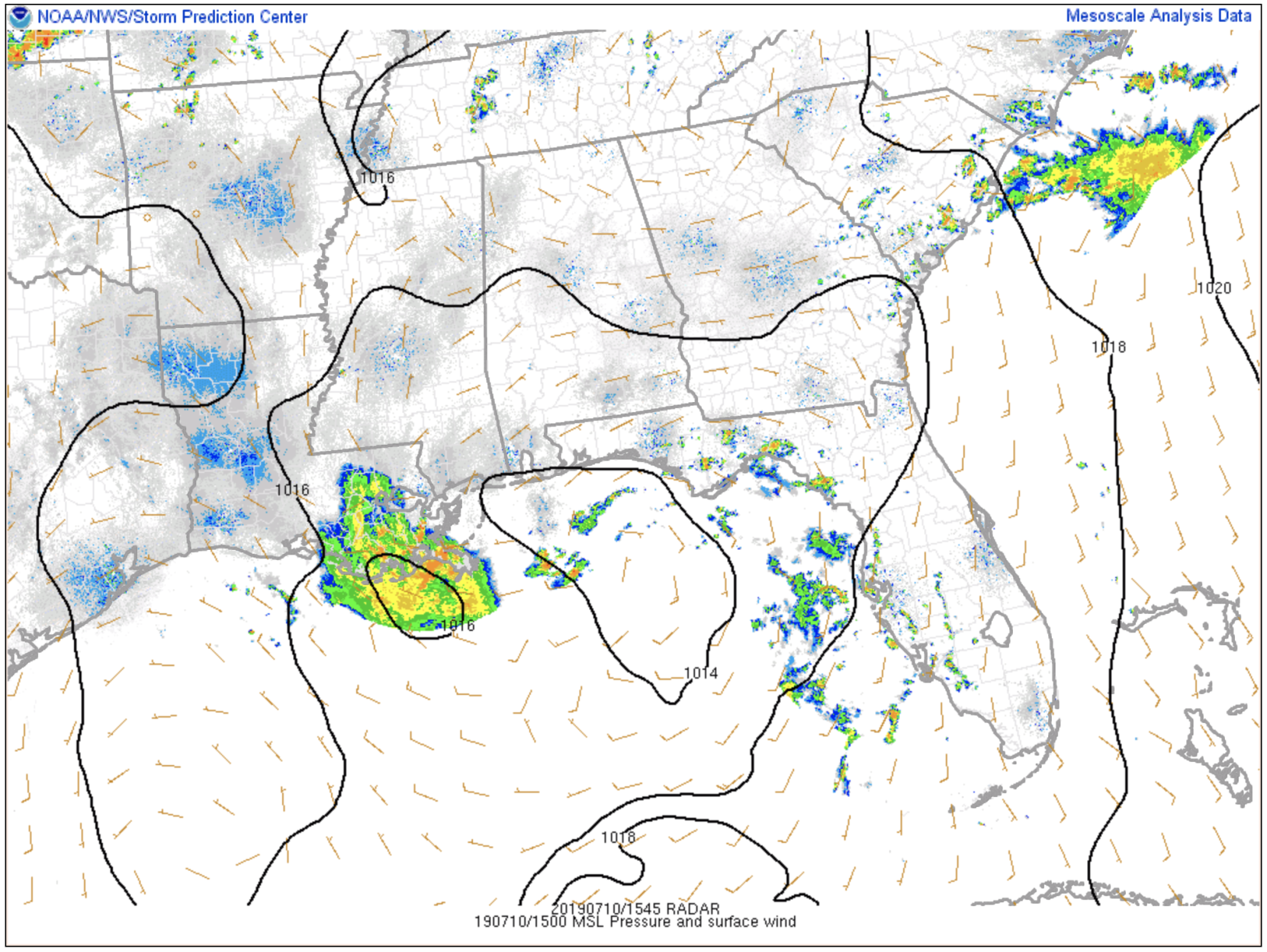 SPC Mesoscale Analysis